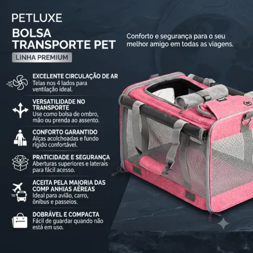 Bolsa Transporte Pet Grande