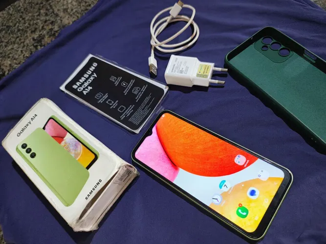 A14 novo completo na caixa vendo
