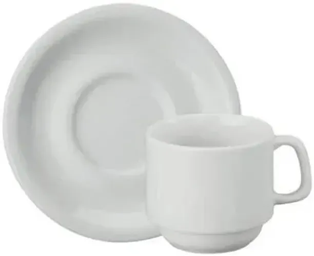 Jogo de 6 xícaras porcelana Schmidt