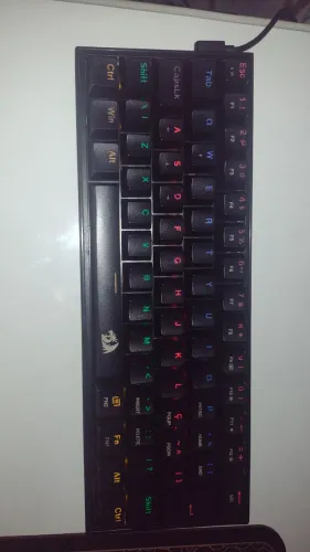 Teclado Mecânico Redragon Fizz Rainbow