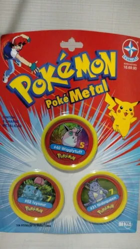 Cartela Pokémon Pokémetal 11