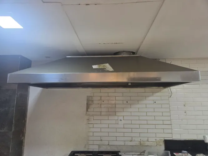 Vendo exaustor de inox para restaurante
