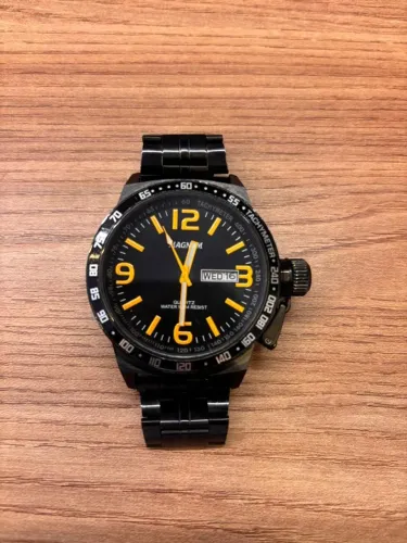 Relógio Masculino Magnum Grande Casual Black