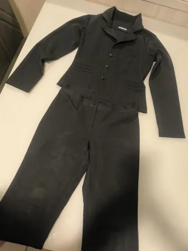 Conjunto social preto de alfaiataria P/M 30,00