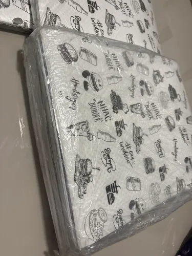 Kit papel acoplado anti gordura térmico com 1500