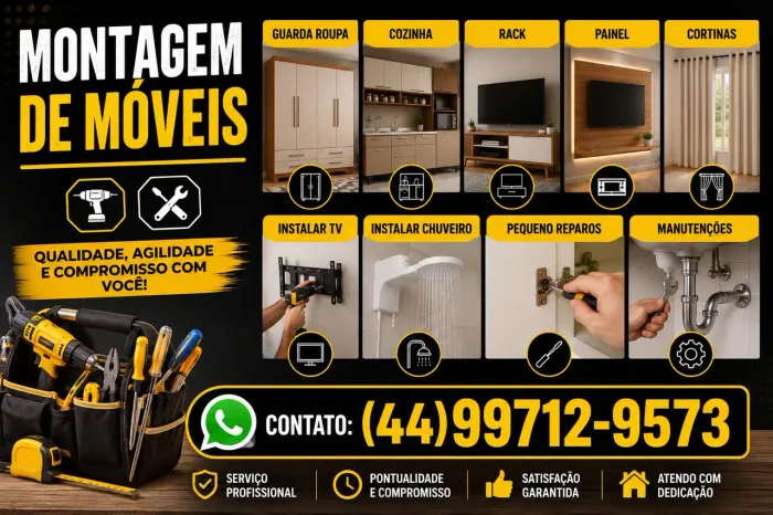 Montagem de Móveis e Pequenos Reparos