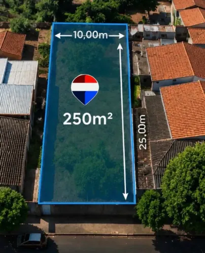 Terreno Recreio Anhanguera 250 m² - Venda