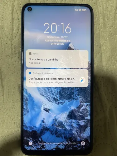 Redmi note 9 128gb e 6 de ram