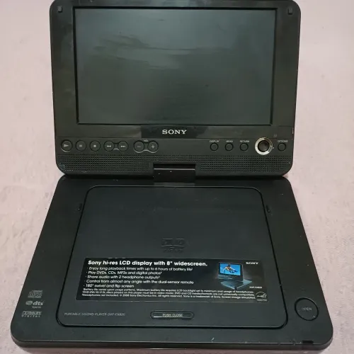 Dvd portatil Sony antiga