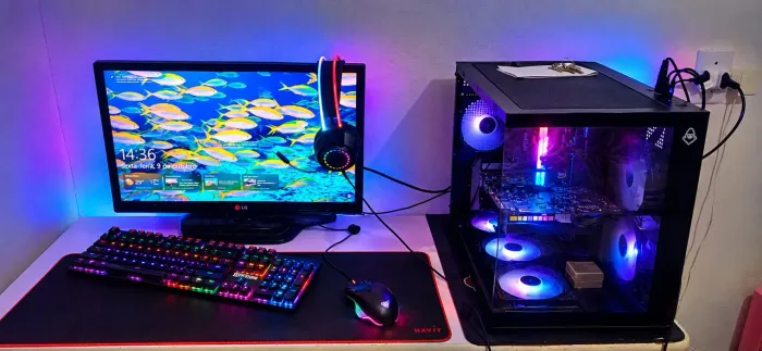Pc gamer usado , 3.000 avista faço 2.800 favor ler descrição