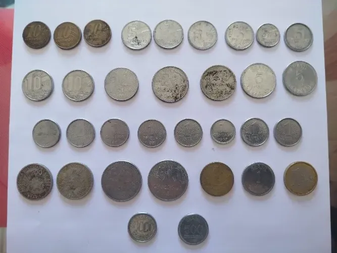 Moedas raras e com baixa tiragem e erros de cunhagem