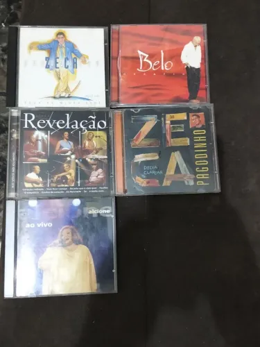 Lote de CD pagode Zeca Belo revelação Alcione