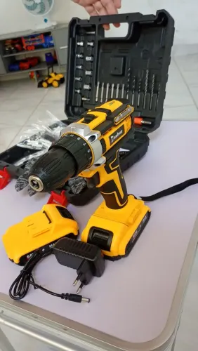 Furadeira e Parafusadeira 68V - Potência Profissional, Sem Fio