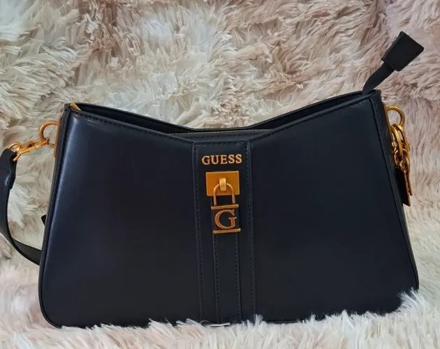 bolsa guess preta nova