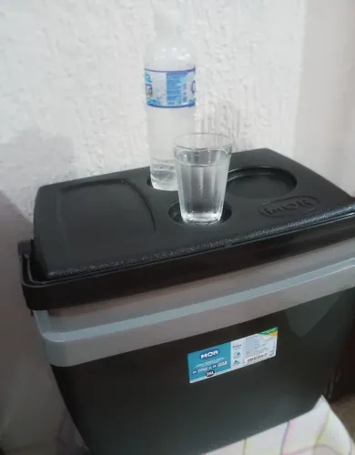 Caixa térmica barata 26L locação a partir de $20 a diária