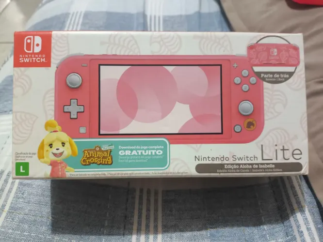 Nintendo switch edição animal crosing