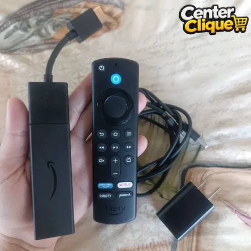 Fire Stick Amazon Semi Novo com Alexa: Retirar no Aero Rancho!