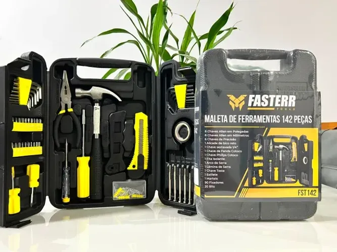 Kit de ferramentas 142 peças LACRADO