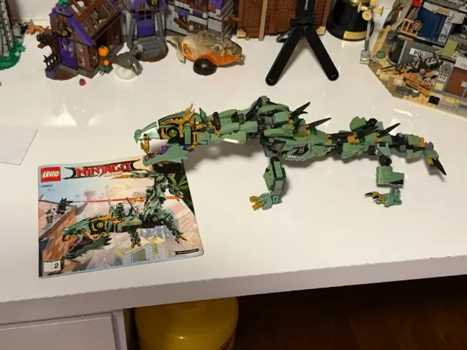 LEGO Ninjago Dragão do Ninja Verde 70612 + Manual
