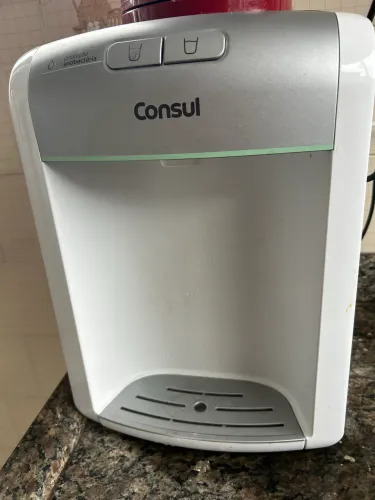 Filtro, Purificador de Água Natural e Gelada Consul Antibactérias Prata Bivolt CPB34AS