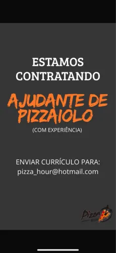 Vaga para ajudante de pizzaiolo Guarujá
