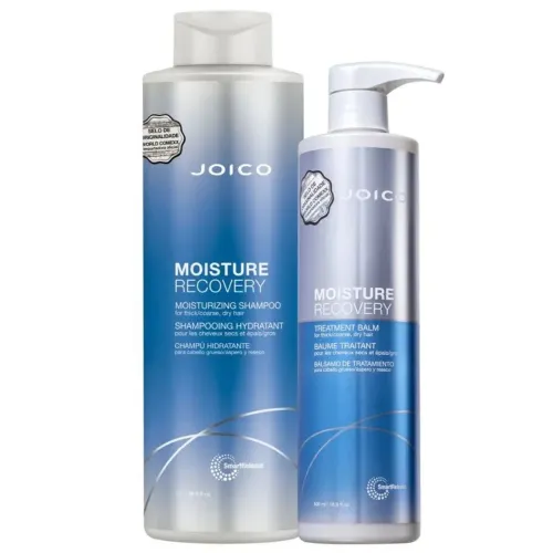 Kit Joico Moisture Recovery Smart Release Shampoo Máscara 500 (2 produtos)