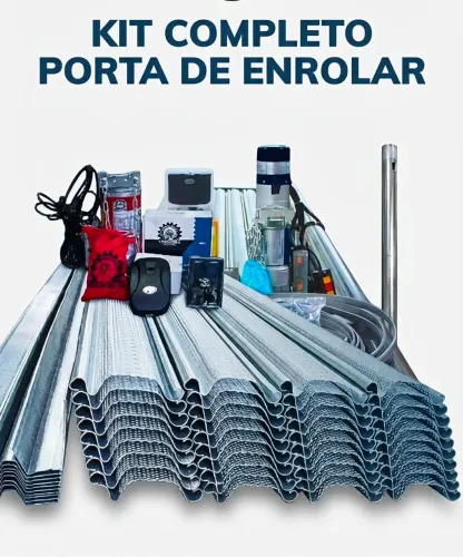 Porta de enrolar automática