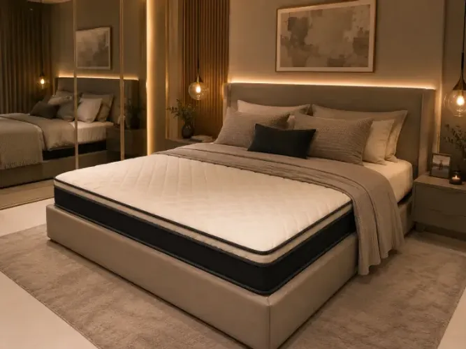 Colchão casal King Size Marca Mannes Maximus