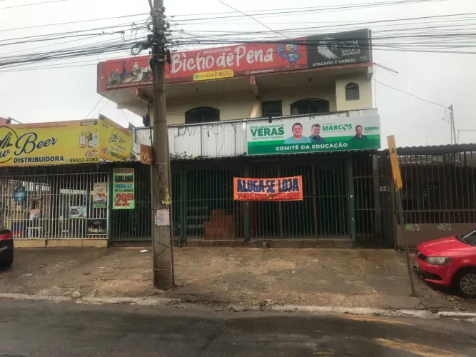 Loja comercial frente avenida principal,parada de ônibus ,escola,faculdade ,75metros segur