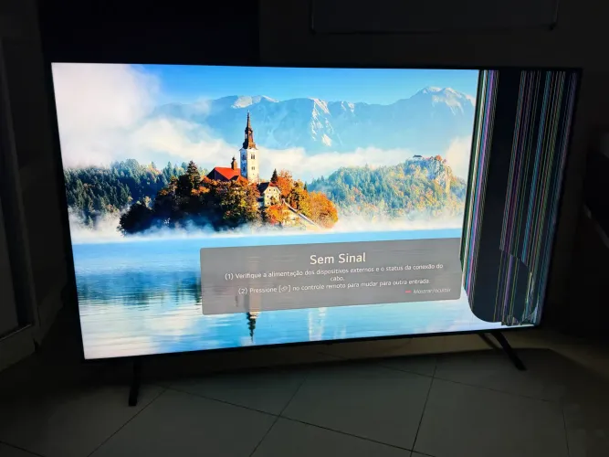 TV LG 75 POLEGADAS 4K SMART TV R$ 1.100,00 