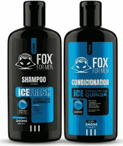 Kit Shampoo e condicionador homem ICE 