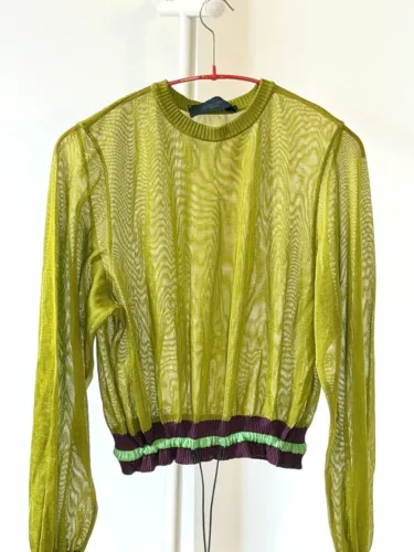 Blusa Coven tricô verde P
