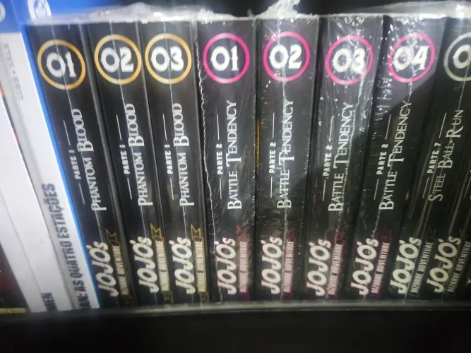 Jojo Parte 1 e 2 completos (Parte dois lacrada)
