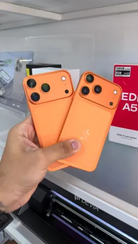 Iphone 11 transformado em 17 pro