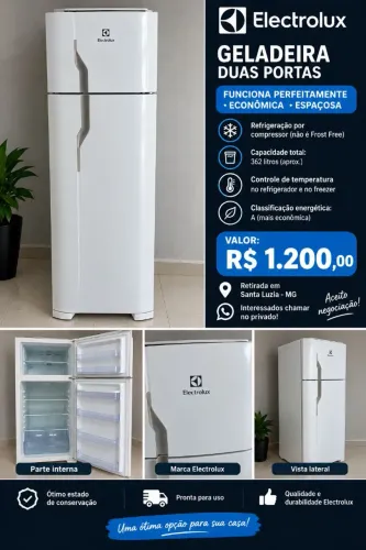 Geladeira Eletrolux 