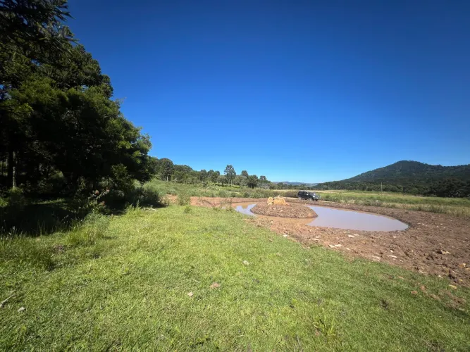 Terreno com açude e vista em Urubici SC