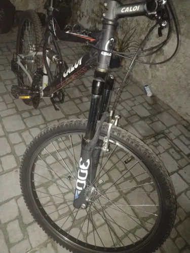 Bicicleta Caloi suspensão 120mm com regulagem toda revisada