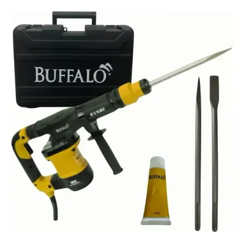 Martelo Perfurador Elétrico 1200w Bf 5/14 Max 220v Buffalo Amarelo/preto 220v