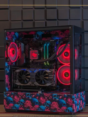 Setup Gamer i7 9700, 16gb, 500gb Nvme, RTX 2080 Super, WC 240mm, Gabinete Montech