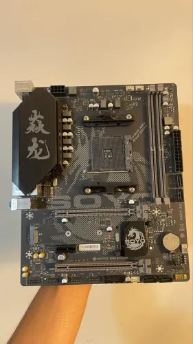 PLACA-MÃE SOYO B550M AM4 - PRONTA PARA USO!