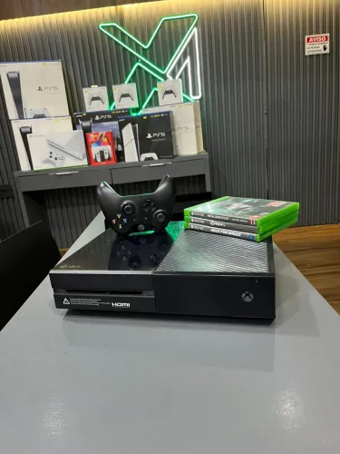 Xbox One Fat com jogo e garantia - entrego na sua casa