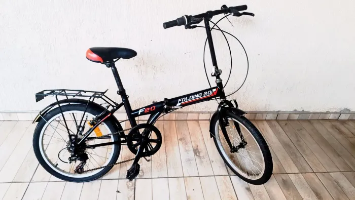 Bicicleta Dobrável Aro 20 - 6 Velocidades