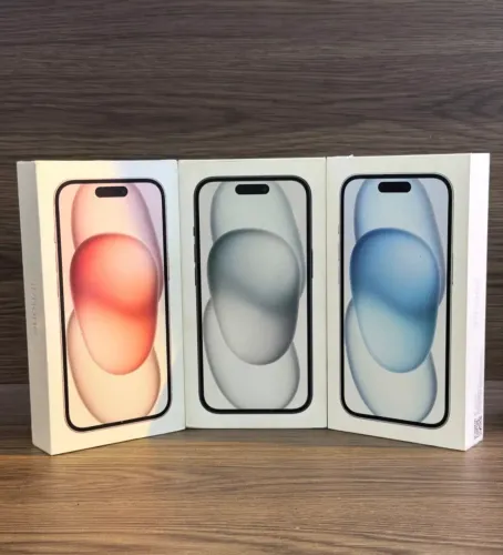 IPHONE 15 128GB NOVO, LOJA NO RIOMAR, ACEITAMOS O SEU USADO.