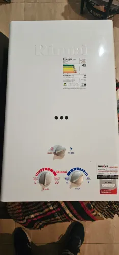 Aquecedor de água a gás (GLP) Rinnai 20 litros