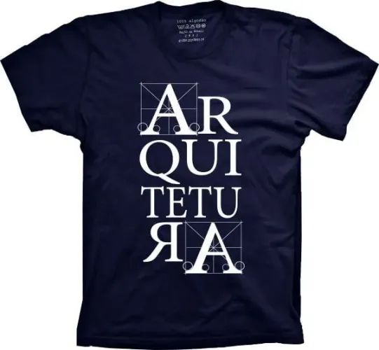 Camisa Arquitetura Tam P