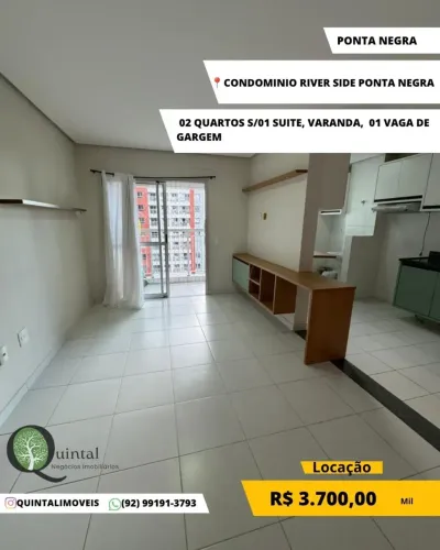APARTAMENTO PARA LOCAÇÃO | PONTA NEGRA