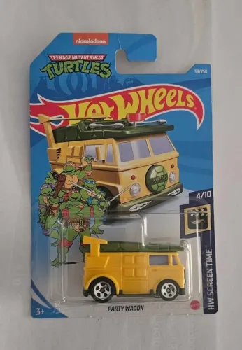 HOT WHEELS TARTARUGAS NINJA - PARTY WAGON 2021