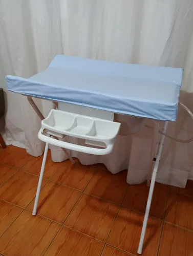 Banheira com trocador