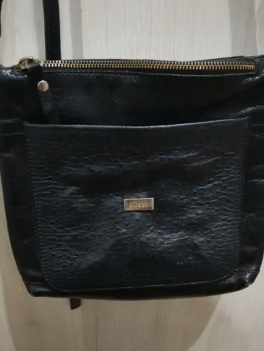 Bolsa transversal feminina couro legitimo