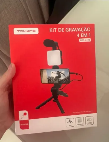 Kit gravação 4 em 1